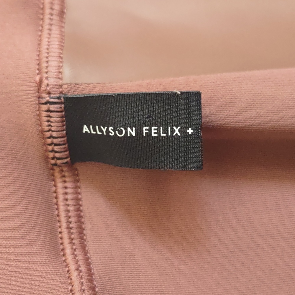 Athleta Allison Felix XXS  Reveal Tight Precision High Waisted Mauve Leggings - Picture 5 of 11